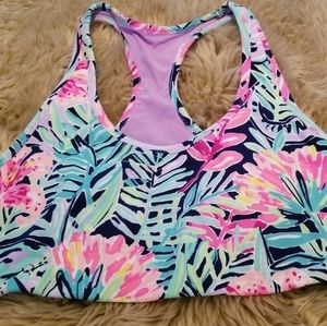NWT Lilly Pulitzer Jaydea Sports Bra Large Slathou